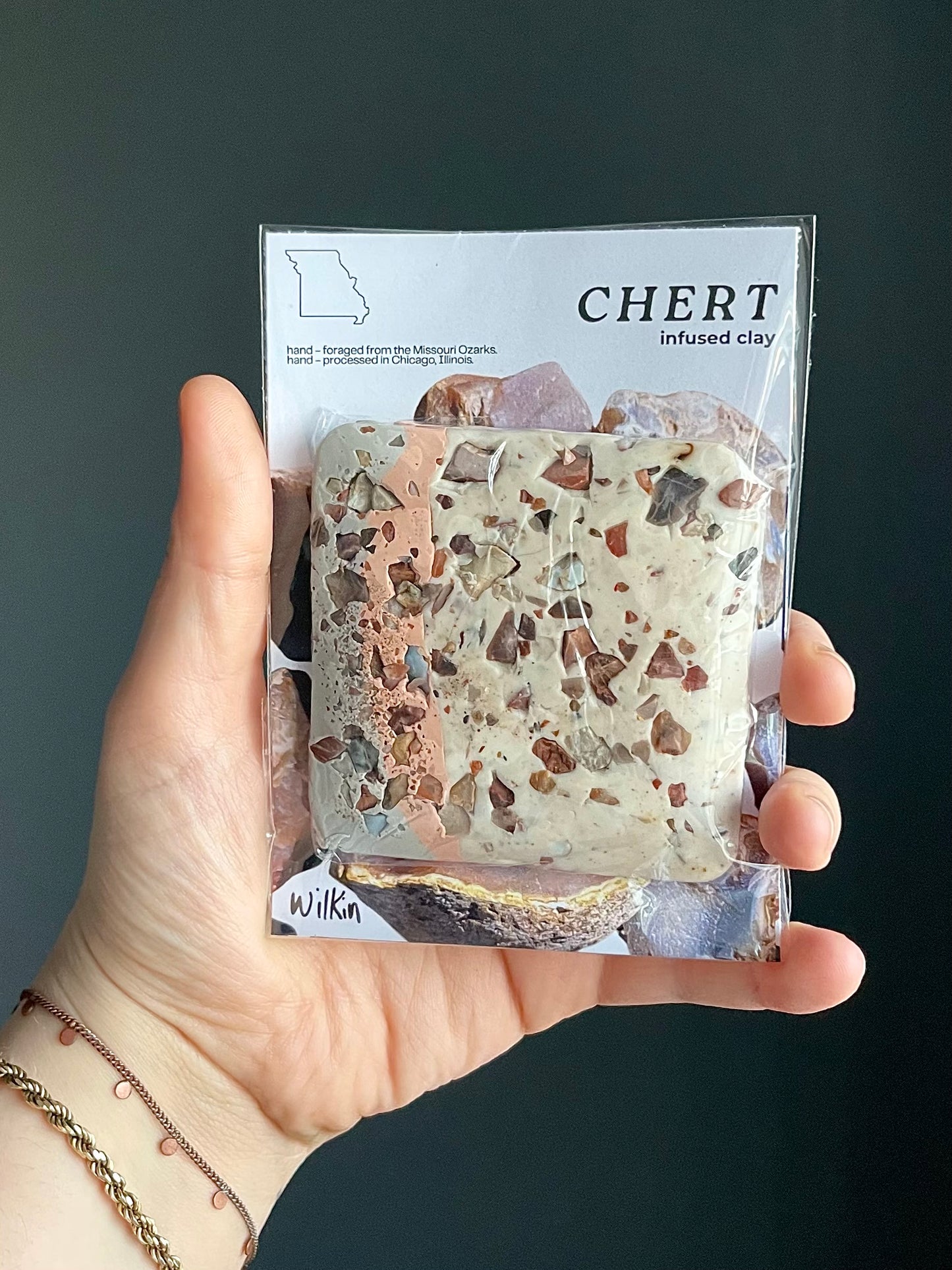 chert infused clay