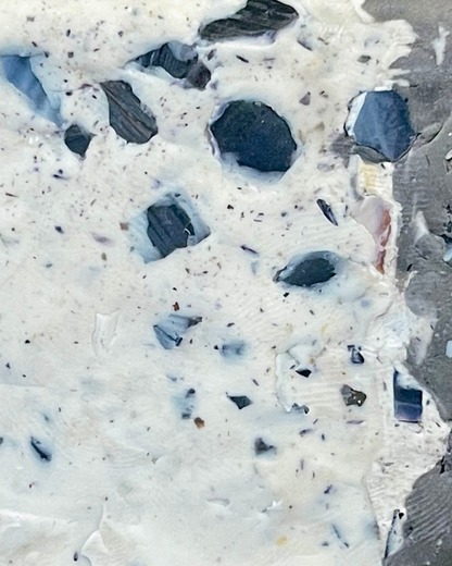 blue mussel infused clay