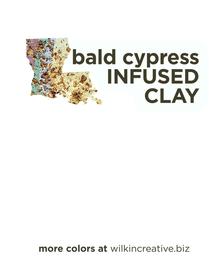 bald cypress infused clay