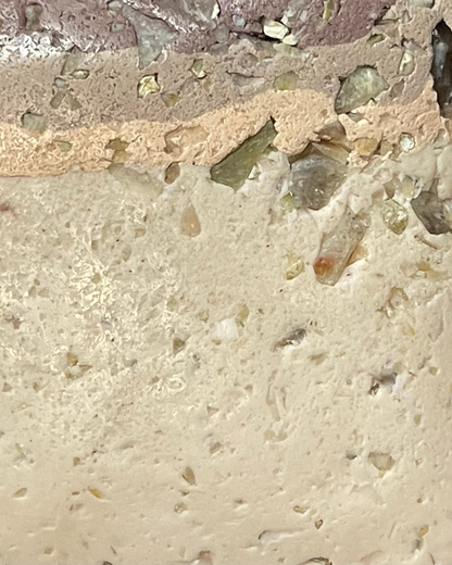 brule chalcedony infused clay