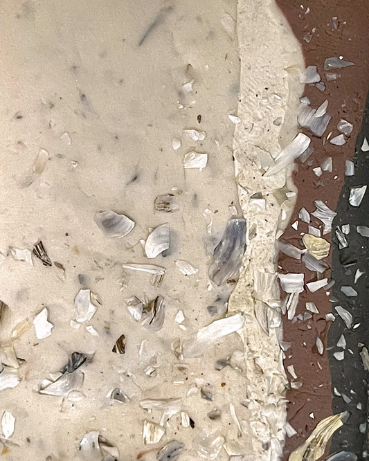 zebra mussel infused clay