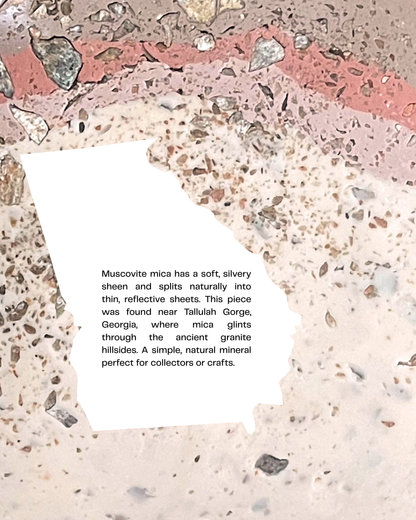 muscovite mica infused clay