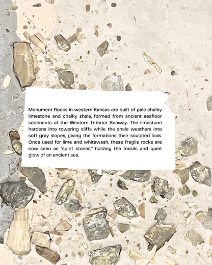niobrara chalkstone infused clay