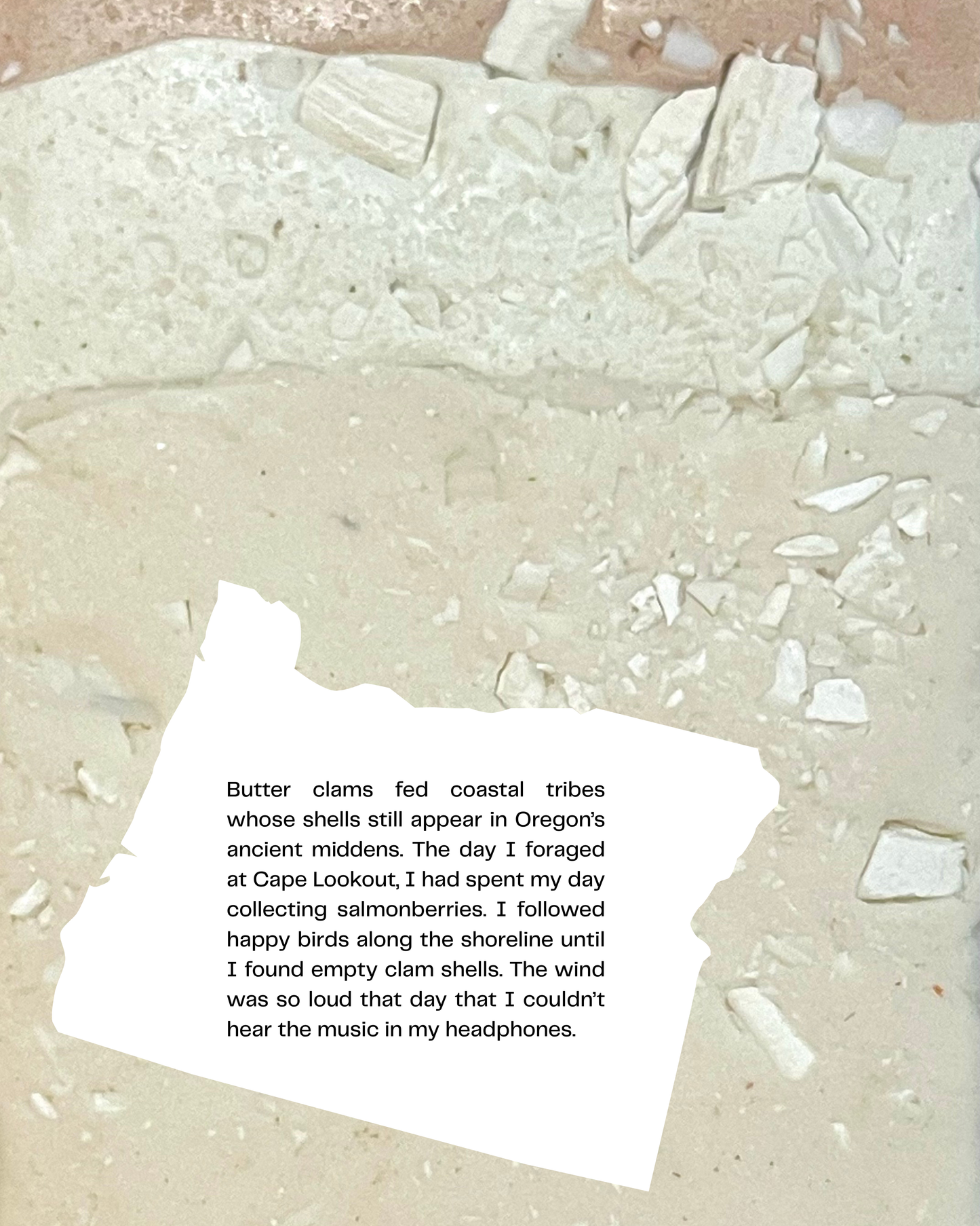 butter clam infused clay