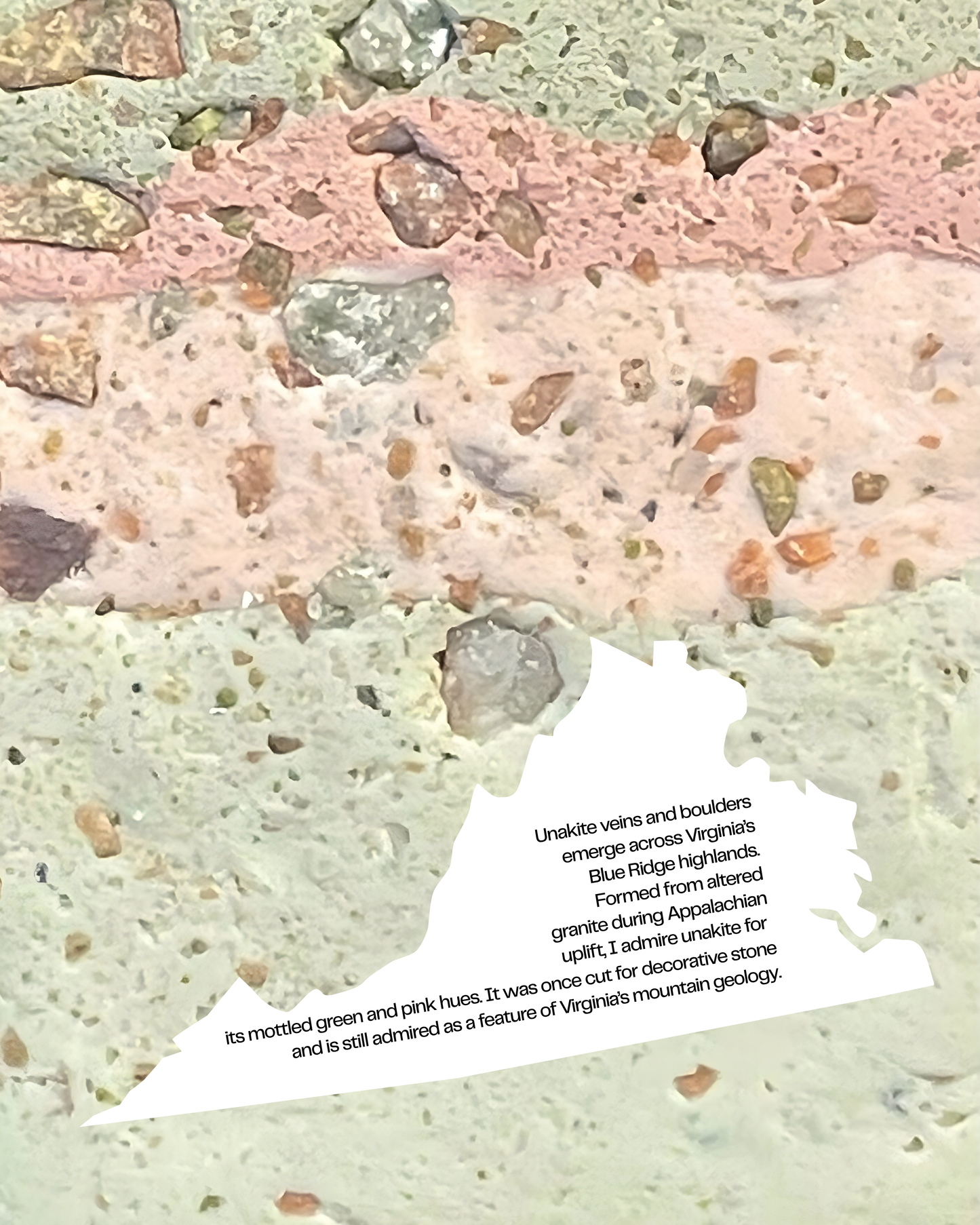 unakite infused clay