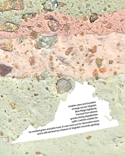 unakite infused clay