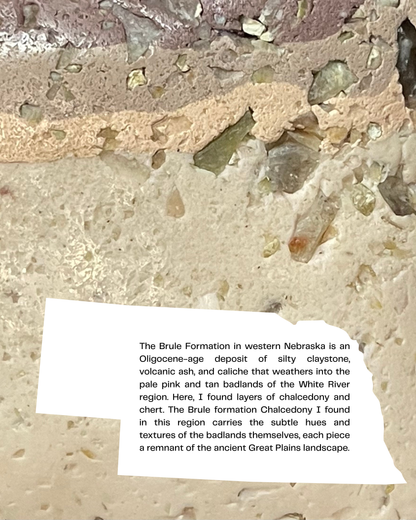 brule chalcedony infused clay