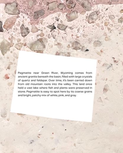 pegmatite infused clay