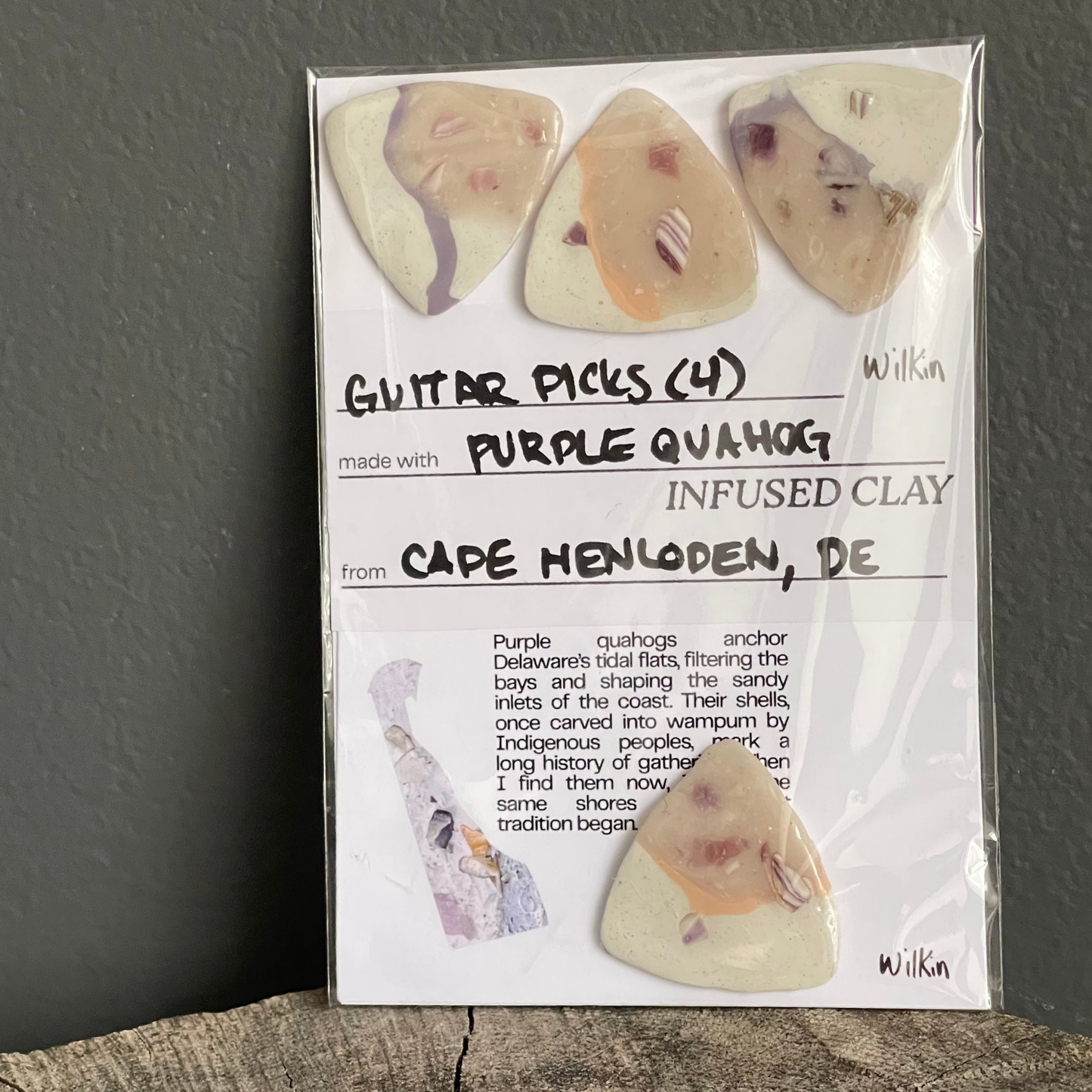 GUITAR PICKS - choose your clay