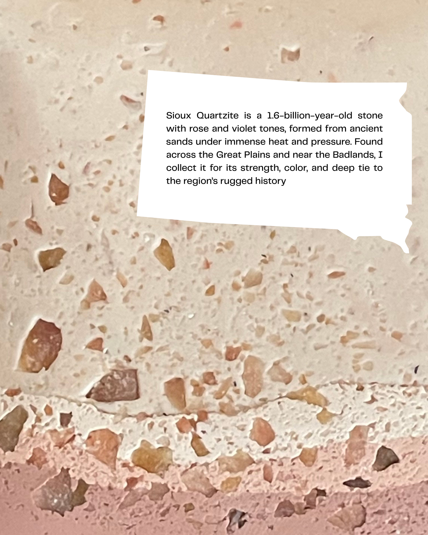 sioux quartzite infused clay