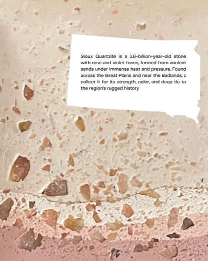 sioux quartzite infused clay