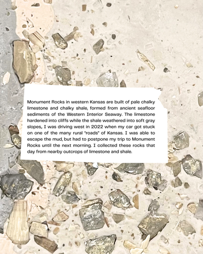 niobrara chalkstone infused clay