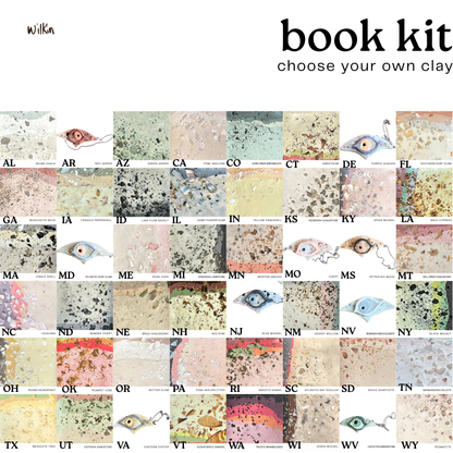 BOOK KIT - choose your clay