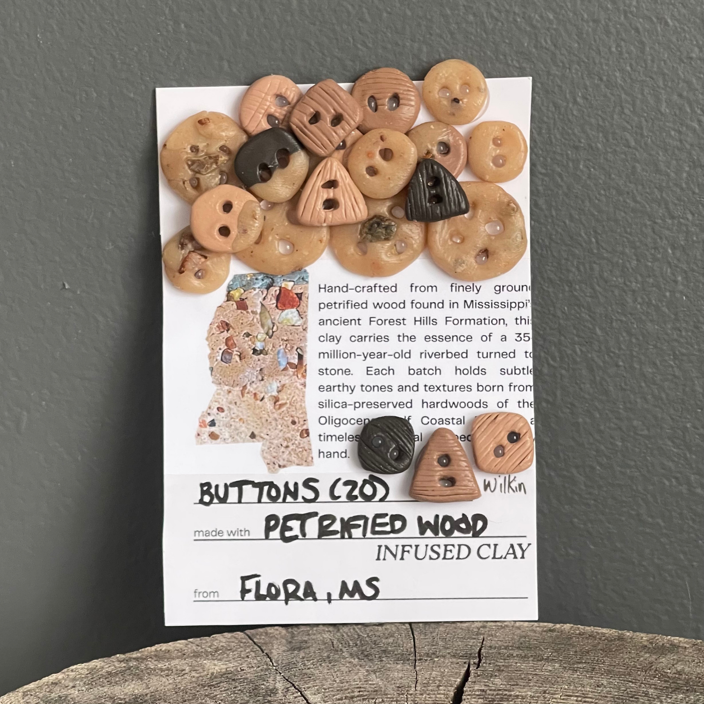 BUTTONS - choose your clay