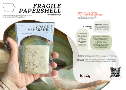 Great Lakes Freshwater Fossil & Shell Clay Set