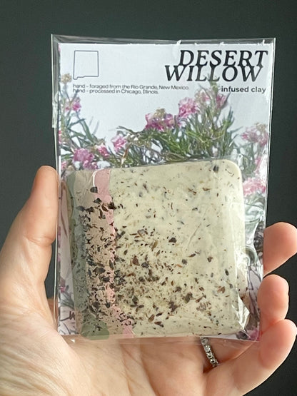 desert willow infused clay
