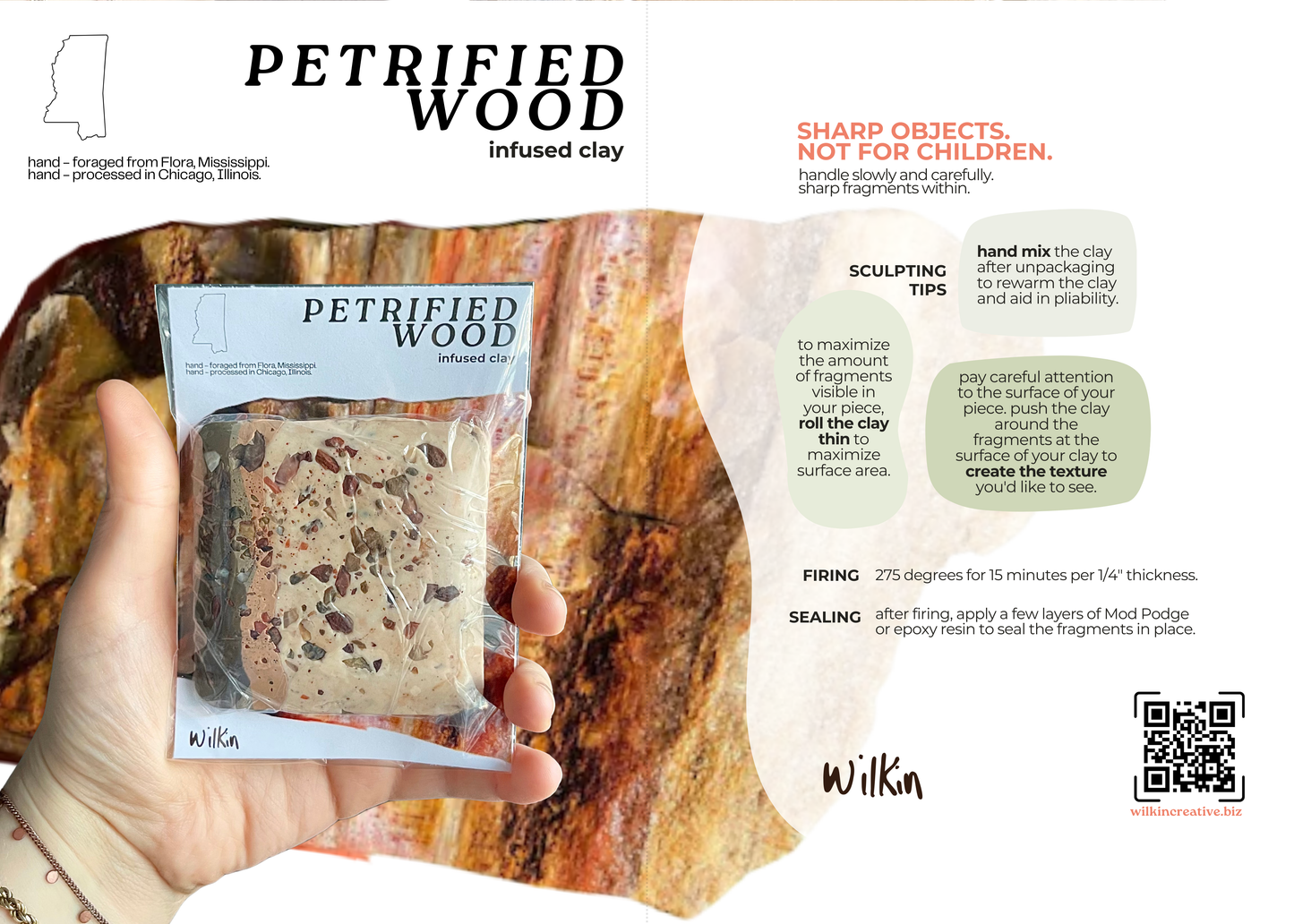 Southern Stone & Wood Clay Set