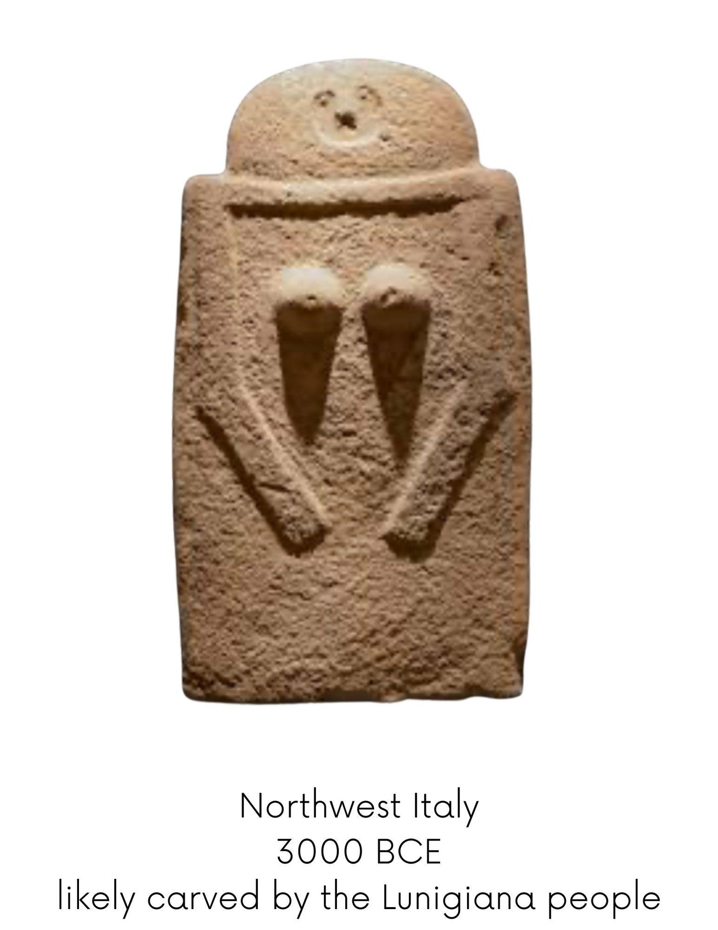 Tiffany the Sandstone Matron – Handcrafted Female Gargoyle – Clay & Quartz Sculpture – Inspired by Kurgan Stelae