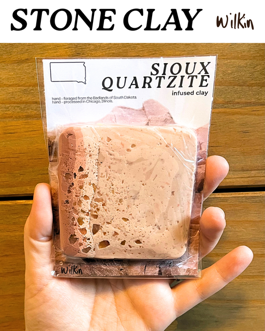 sioux quartzite infused clay