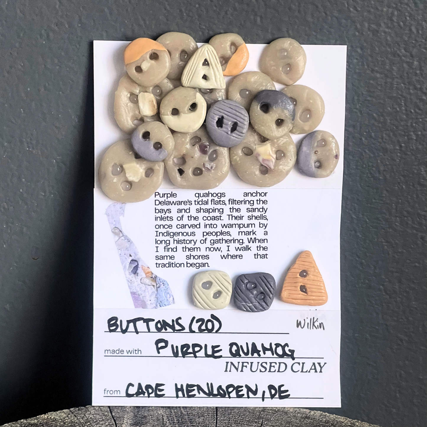 BUTTONS - choose your clay