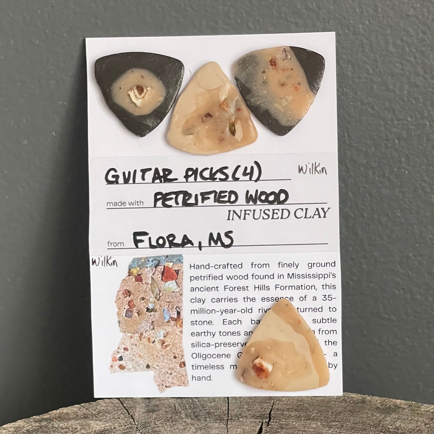 GUITAR PICKS - choose your clay
