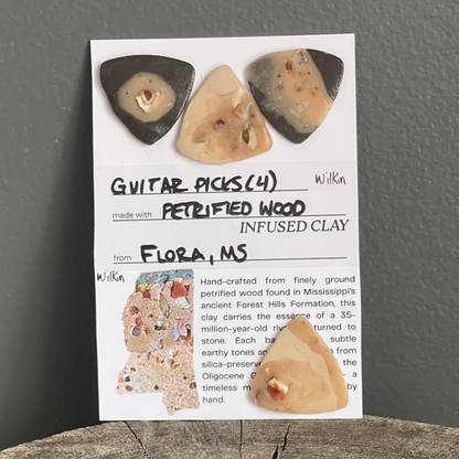 GUITAR PICKS - choose your clay