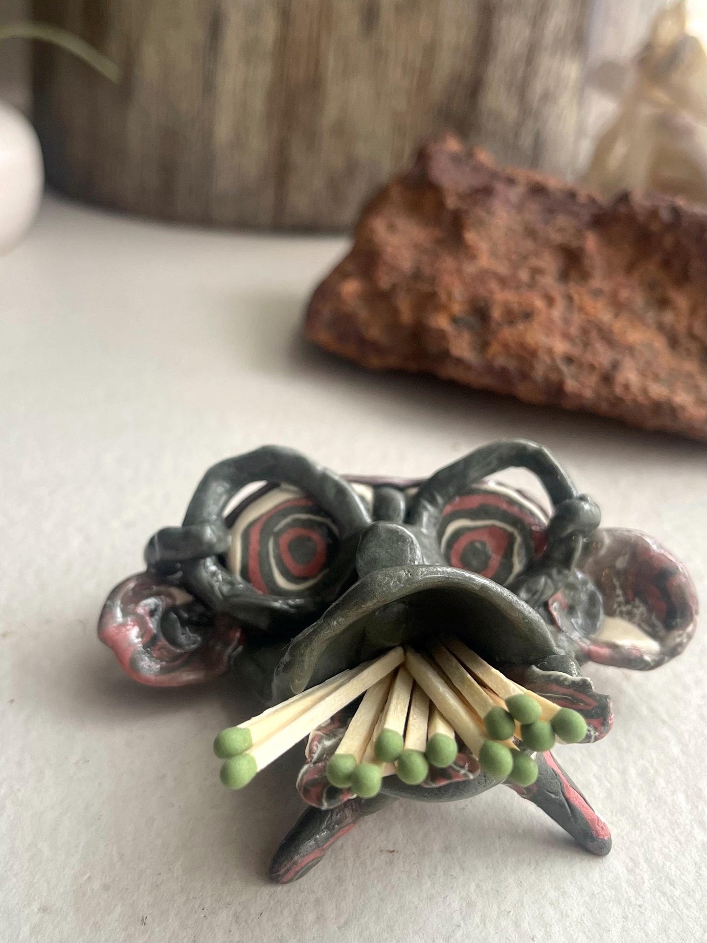 Monster Match Holder: Trinket Dish with Striker