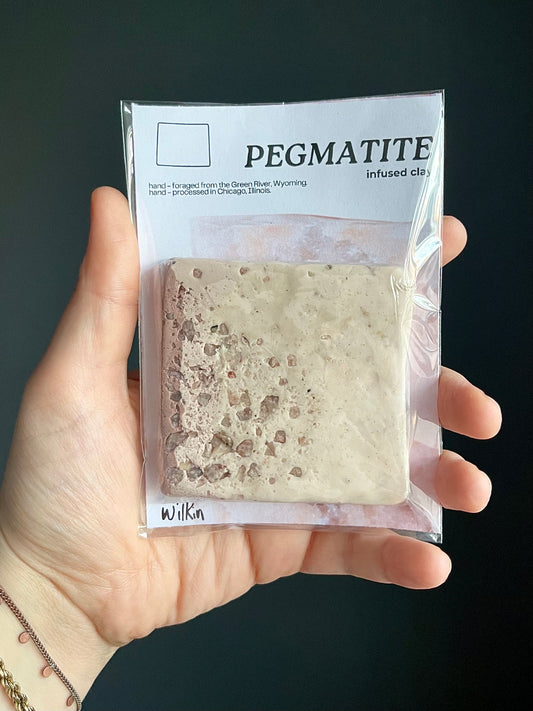 pegmatite infused clay