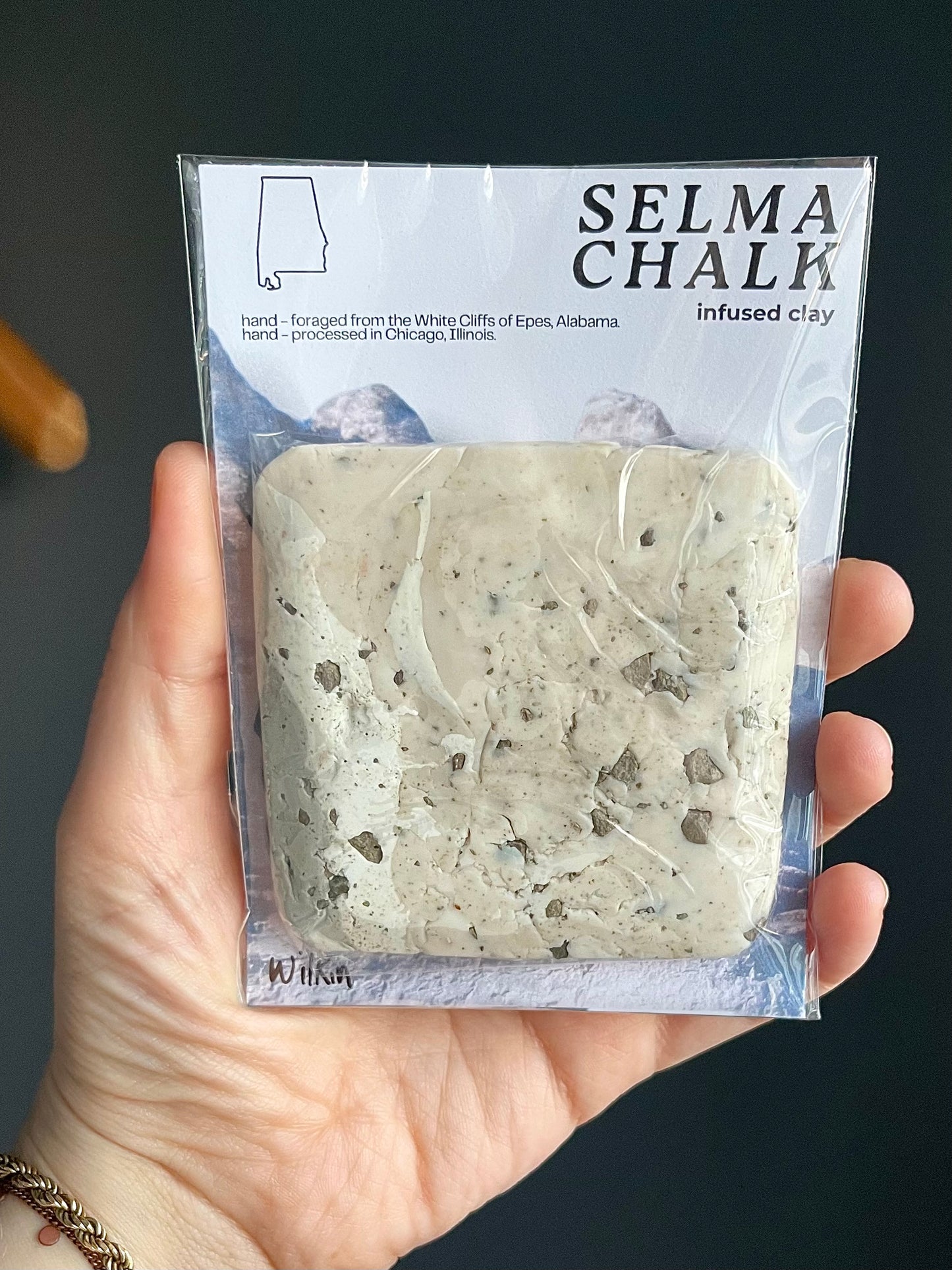 selma chalk infused clay