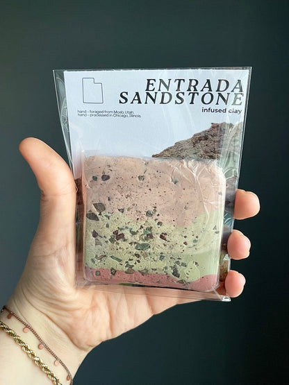 entrada sandstone infused clay
