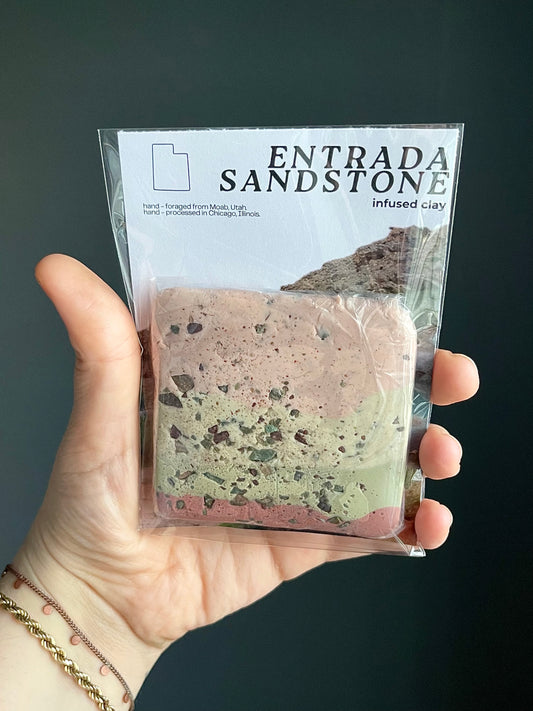 entrada sandstone infused clay