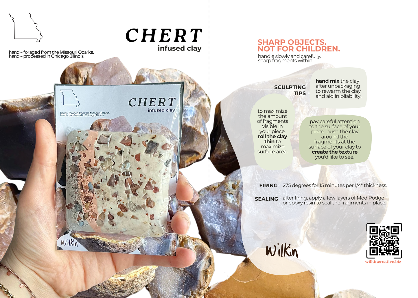 Southern Stone & Wood Clay Set