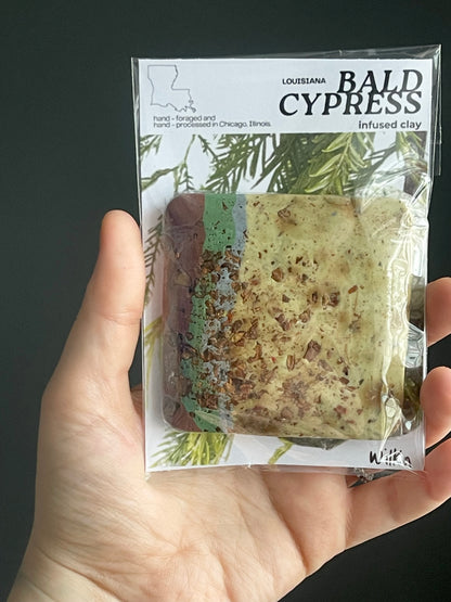bald cypress infused clay