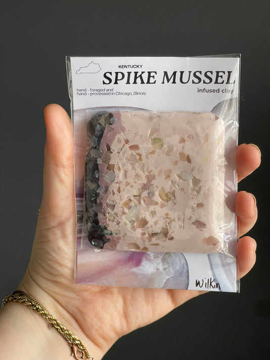 spike mussel infused clay