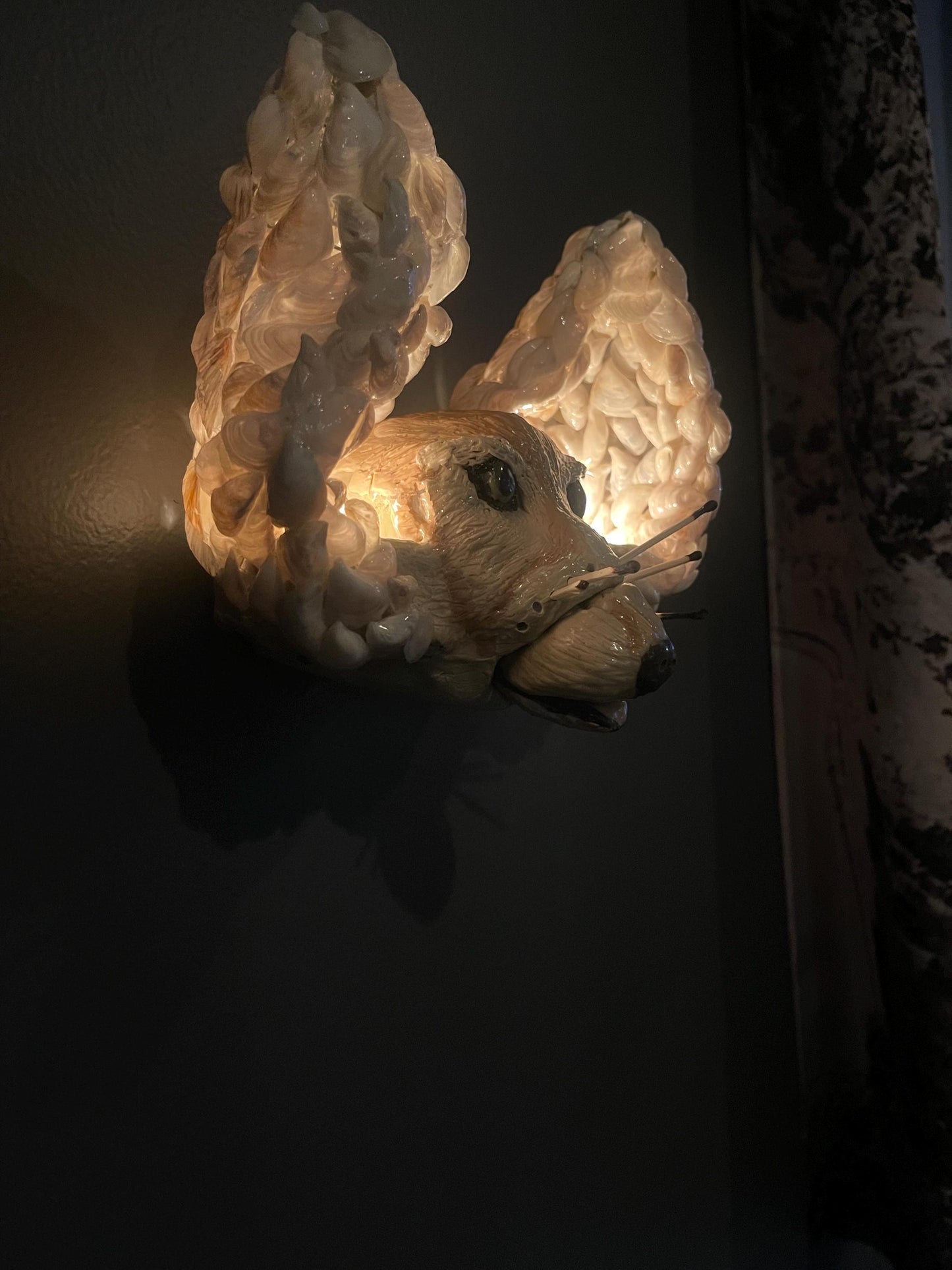 Hand Sculpted Fennec Fox Votive Set: Match Holder Sculpture